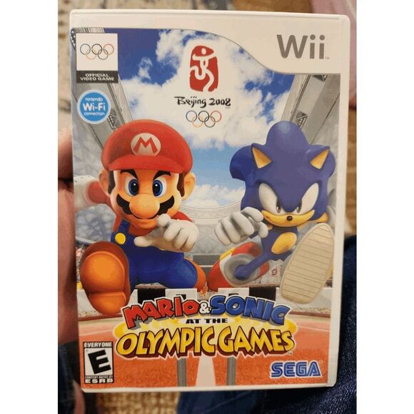 Mario & Sonic at the Olympic Games Nintendo Wii Complete - Excell..